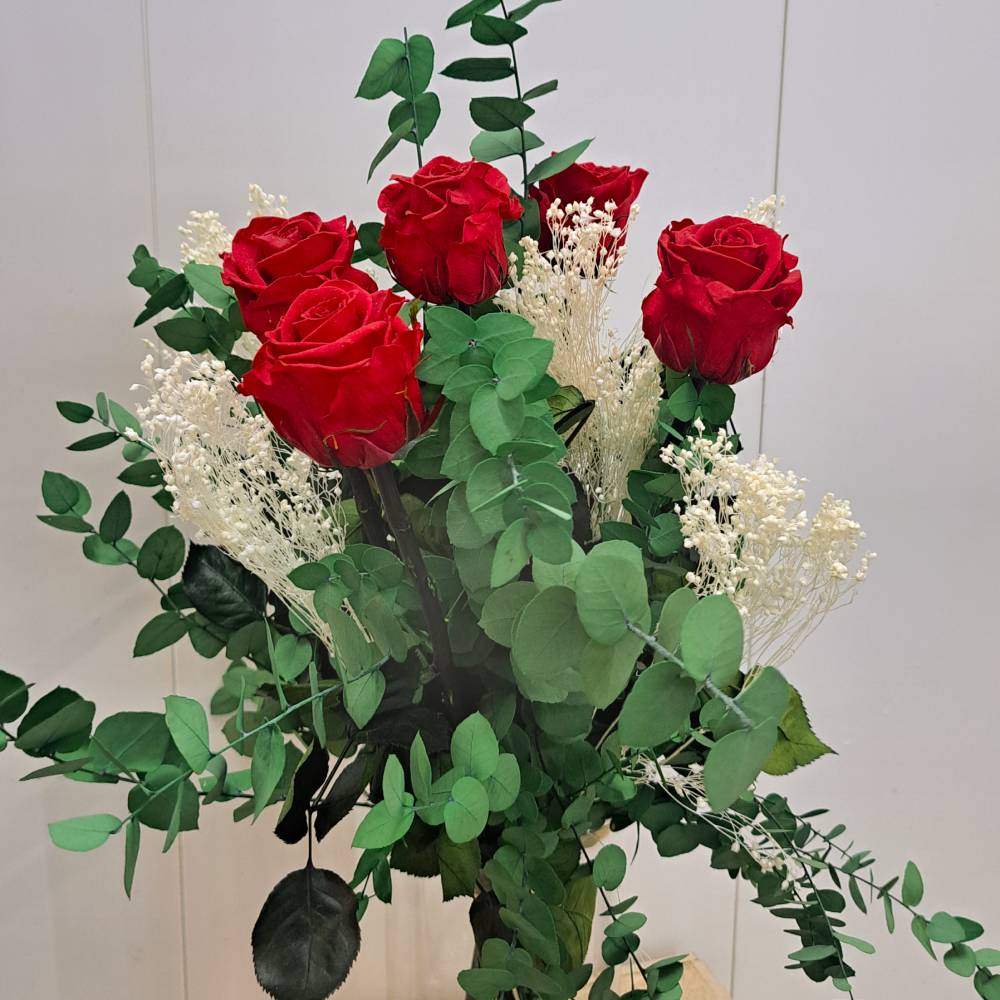 Primerose, ramo rosas eternas