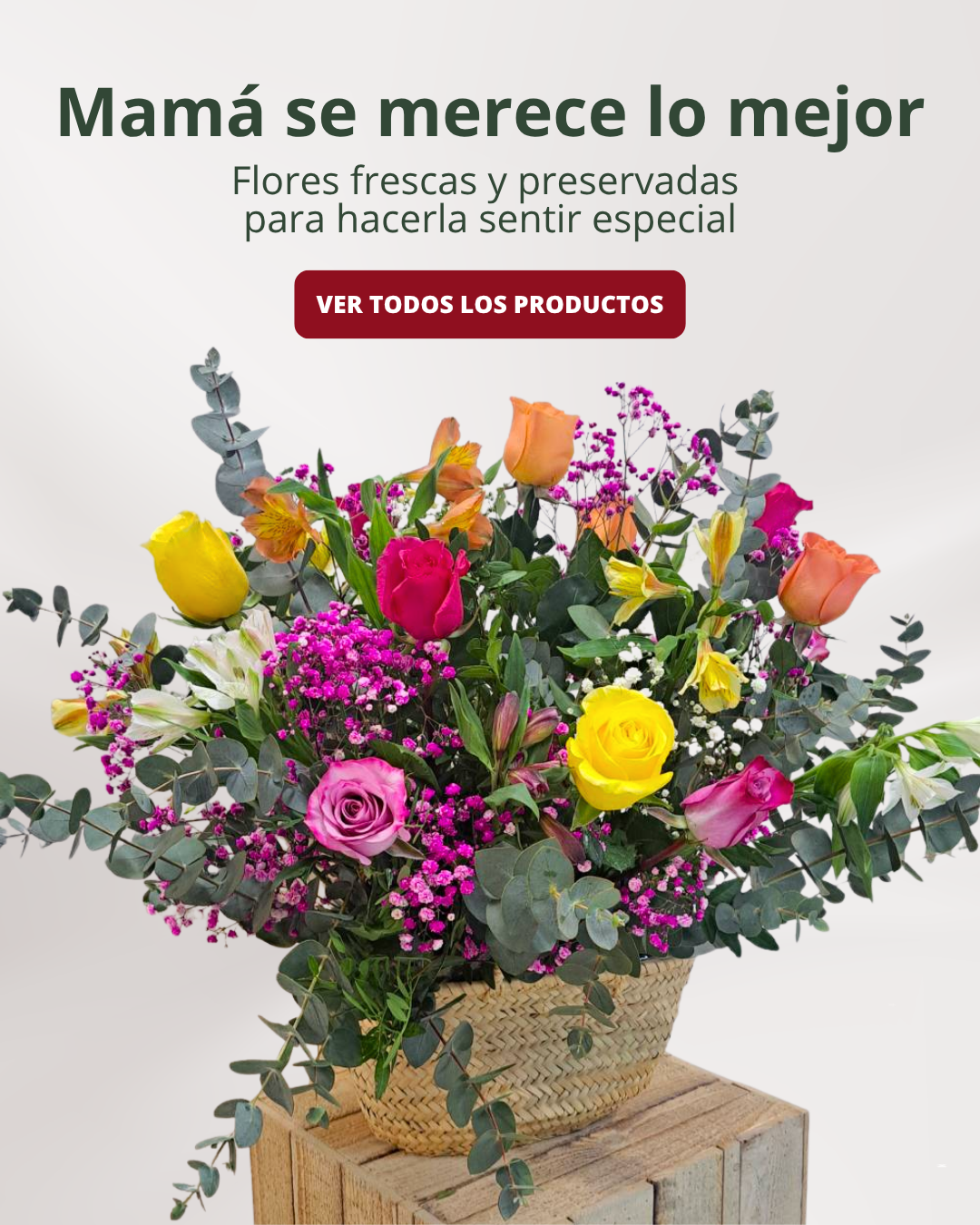 Ramos de flores para el Día de la Madre de Lekanda Floristas