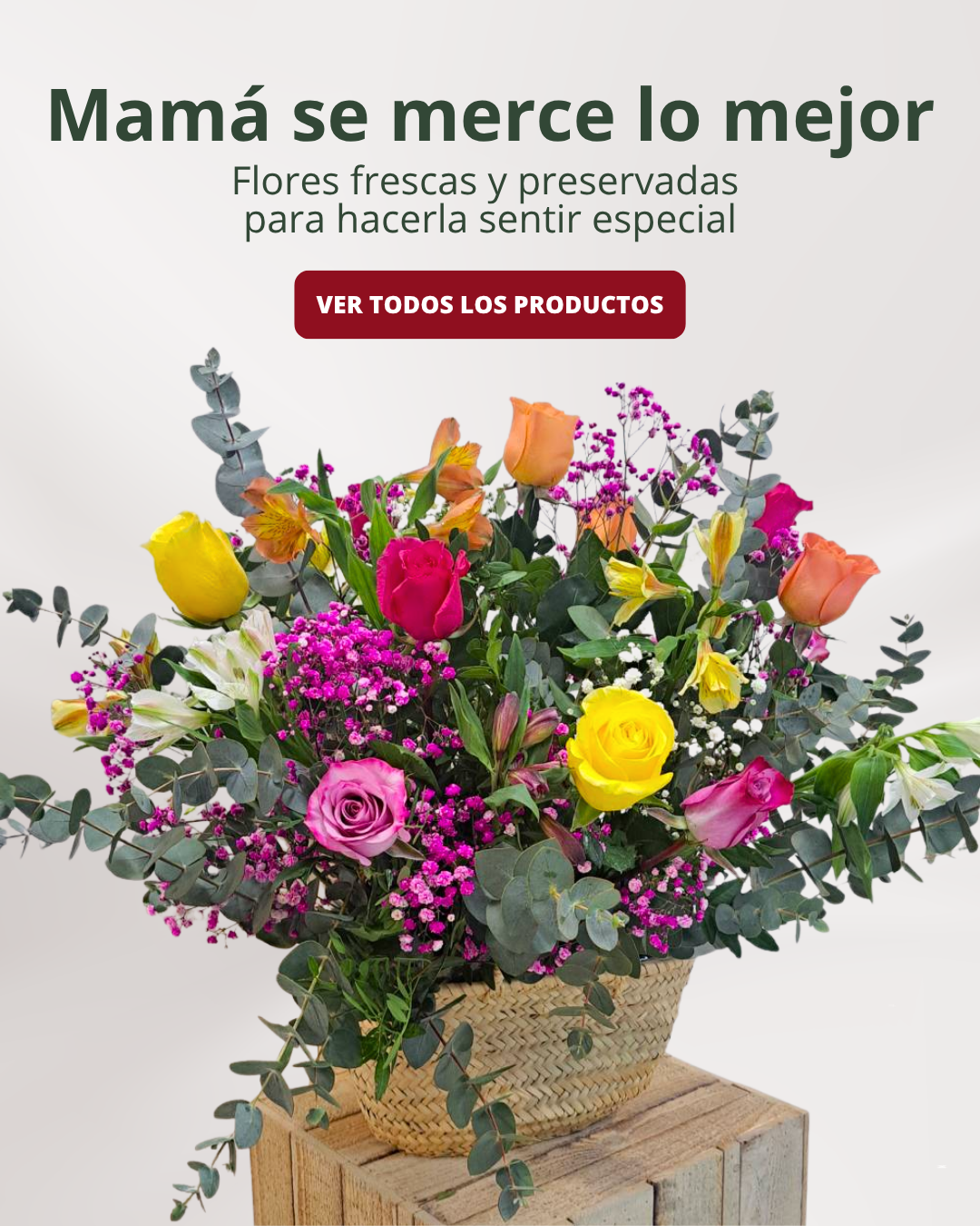 Ramos de flores para el Día de la Madre de Lekanda Floristas
