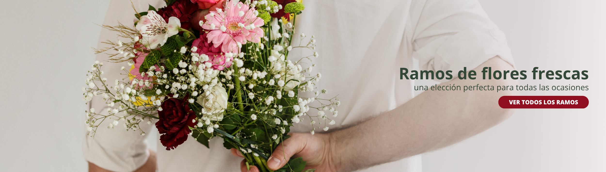 Ramos de flores frescas de Lekanda Floristas