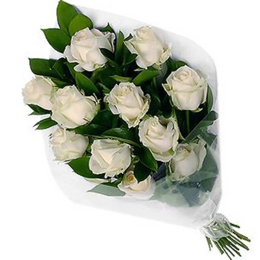 Ramo de rosas blancas